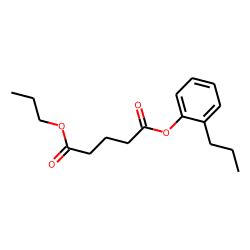 Glutaric acid, propyl 2-propylphenyl ester