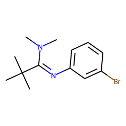 N,N-Dimethyl-N'-(3-bromophenyl)-pivalamidine