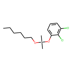 Silane, dimethyl(2,3-dichlorophenoxy)hexyloxy-