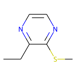 Pyrazine, 2-ethyl-3-(methylthio)-