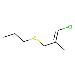 Z-1-Chloro-2-methyl-3-propylsulfanyl- propene