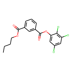 Isophthalic acid, butyl 2,3,5-trichlorophenyl ester