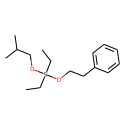 Silane, diethylisobutoxy(2-phenylethoxy)-