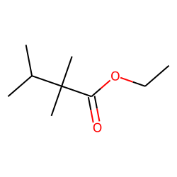 Butanoic acid, 2,2,3-trimethyl, ethyl ester