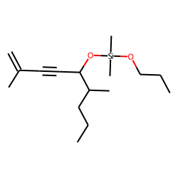Silane, dimethyl(2,6-dimethylnon-1-en-3-yn-5-yloxy)propoxy-