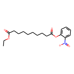 Sebacic acid, ethyl 2-nitrophenyl ester