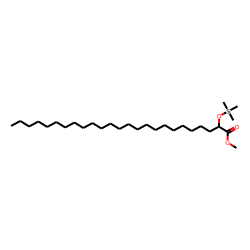 Pentacosanoic acid, 2-[(trimethylsilyl)oxy]-, methyl ester