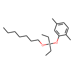 Silane, diethyl(2,5-dimethylphenoxy)heptyloxy-