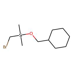 Cyclohexanemethanol, bromomethyldimethylsilyl ether