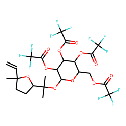 Linalool oxide (furanoid), trans, «beta»-D-glucopyranoside, TFA