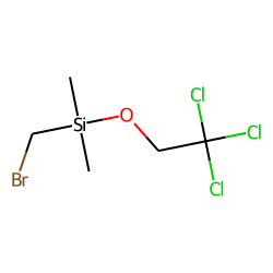 2,2,2-Trichloroethanol, bromomethyldimethylsilyl ether