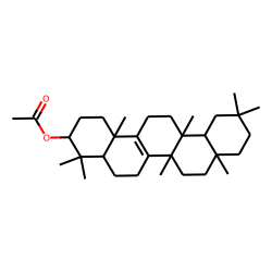 Isomultiflorenol (8-multiflorenenol) acetate
