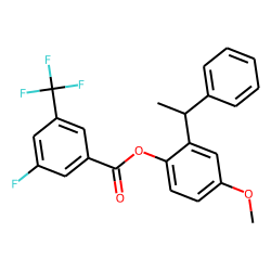 3-Fluoro-5-trifluoromethylbenzoic acid, 2-(1-phenyleth-1-yl)-4-methoxyphenyl ester