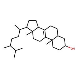 24-Methyl-5-«alpha»-cholest-8-en-3-«beta»-ol