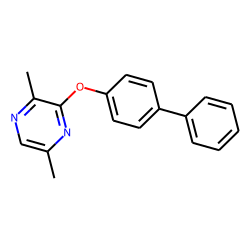3-(P-phenylphenoxy)-2,5-dimethyl pyrazine