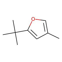 Furan, 2-(1,1-dimethylethyl)-4-methyl-