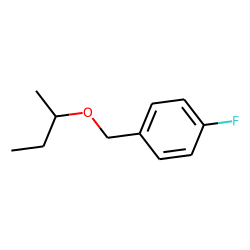 (4-Fluorophenyl) methanol, 1-methylpropyl ether