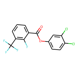 2-Fluoro-3-trifluoromethylbenzoic acid, 3,4-dichlorophenyl ester