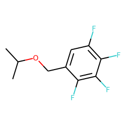 2,3,4,5-Tetrafluorobenzyl alcohol, isopropyl ether