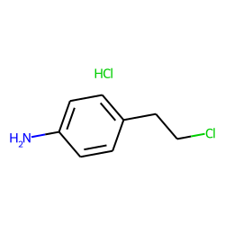 Aniline, p-(2-chloroethyl)-, hydrochloride