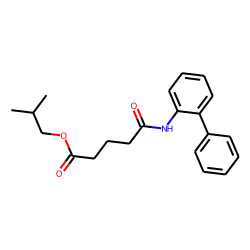 Glutaric acid, monoamide, N-(2-biphenyl)-, isobutyl ester