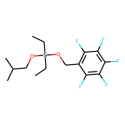 Silane, diethylisobutoxy(pentafluorobenzyloxy)-