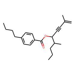 4-Butylbenzoic acid, 2,6-dimethylnon-1-en-3-yn-5-yl ester