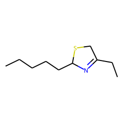4-ethyl-2-pentyl-3-thiazoline
