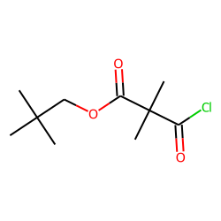 Dimethylmalonic acid, monochloride, neopentyl ester