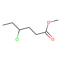 4-Chlorohexanoic acid, methyl ester