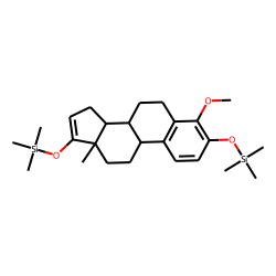 Methoxyoestrone (enol)-TMS