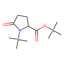 L-Proline, 5-oxo-1-(trimethylsilyl)-, trimethylsilyl ester