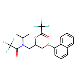 Propranolol bis(trifluoroacetate)