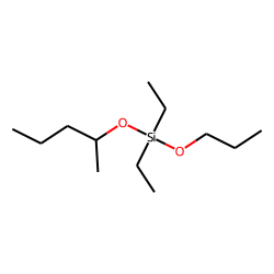 Silane, diethyl(2-pentyloxy)propoxy-