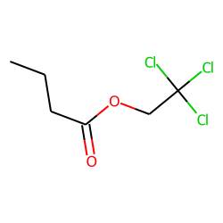 2,2,2-Trichloroethyl butanoate