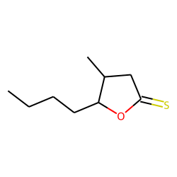 trans-5-butyl-4-methyldihydrofuran-2(3H)-thione