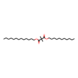 Dimethylmalonic acid, tridecyl undecyl ester