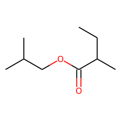 Butanoic acid, 2-methyl-, 2-methylpropyl ester