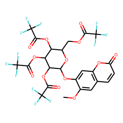 Scopoletin «beta»-D-glucopyranoside, TFA