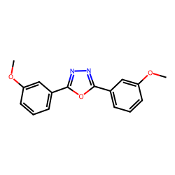 2,5-Bis(3-methoxyphenyl)-1,3,4-oxadiazole