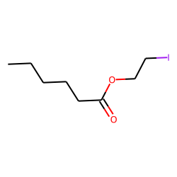 Hexanoic acid, 2-iodoethyl ester