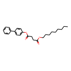 Succinic acid, 4-biphenyl nonyl ester