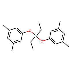 Silane, diethyldi(3,5-dimethylphenoxy)-