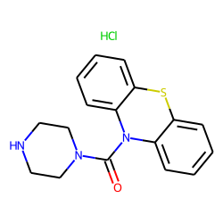 N-(phenothiazine-10-carbonyl) piperazine hydrochloride