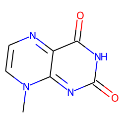 2,4(1H,3H)-Pteridinedione, 8-methyl-