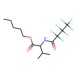 l-Valine, n-heptafluorobutyryl-, pentyl ester