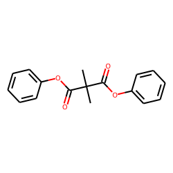 Dimethylmalonic acid, diphenyl ester