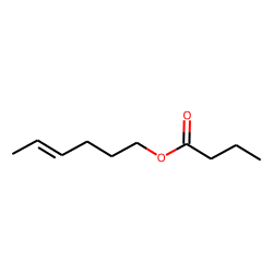 Butanoic acid, 4-hexenyl ester, (Z)-