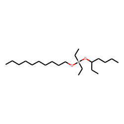 Silane, diethyldecyloxy(3-heptyloxy)-
