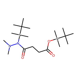 tert-Butyldimethylsilyl 4-(1-(tert-butyldimethylsilyl)-2,2-dimethylhydrazino)-4-oxobutanoate